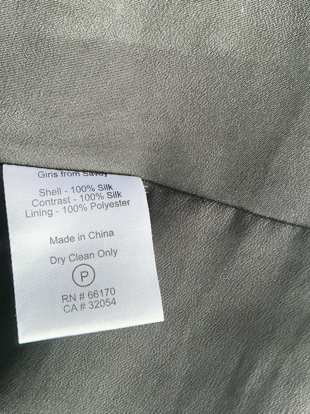 Girls From Savoy Anthropologie Silk Geometric Print Fit & Flare Dress Size 4P - Picture 9 of 9